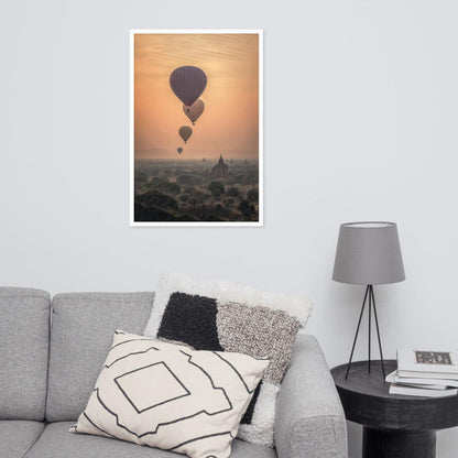 Hot Air Balloons - Poster