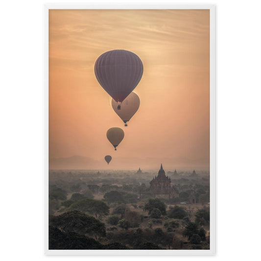 Hot Air Balloons - Poster