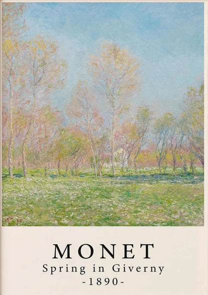 Claude Monet | Lente in Giverny Impressionistisch