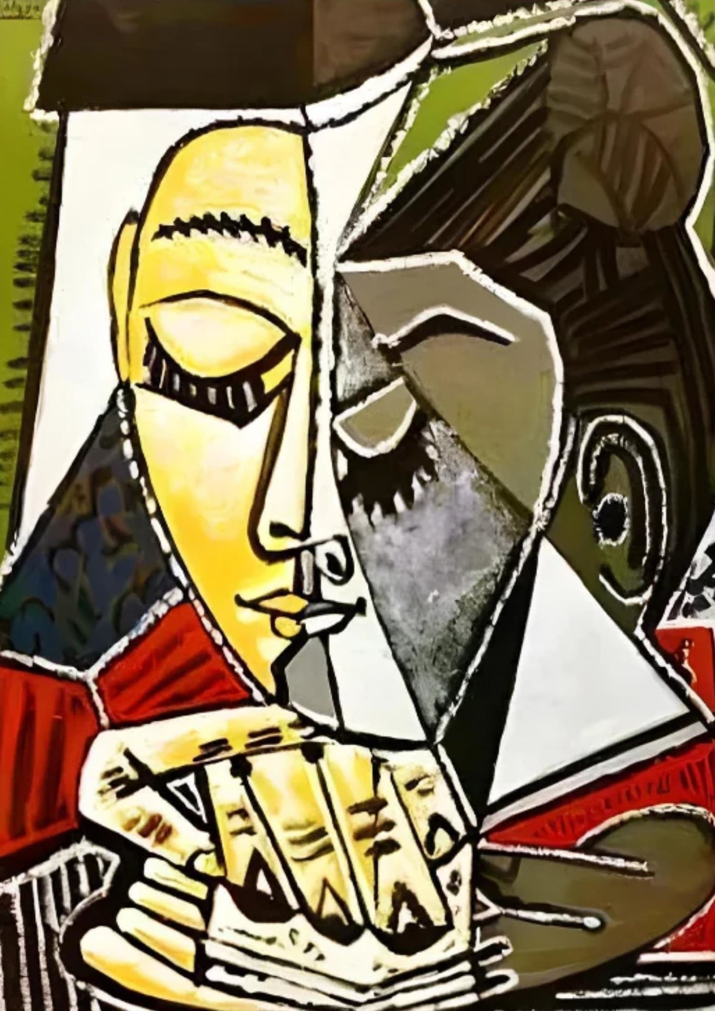 Pablo Picasso | Abstraktes Vintage-Anime