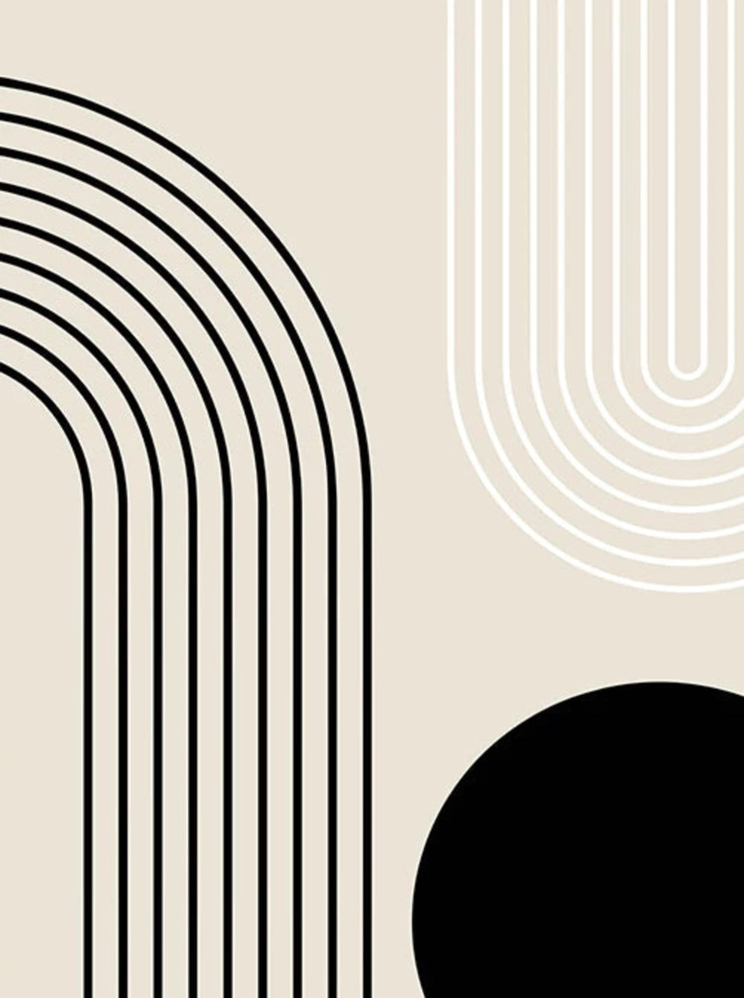 Die Geometrie der Abwesenheit | Moderne minimalistische Abstraktion