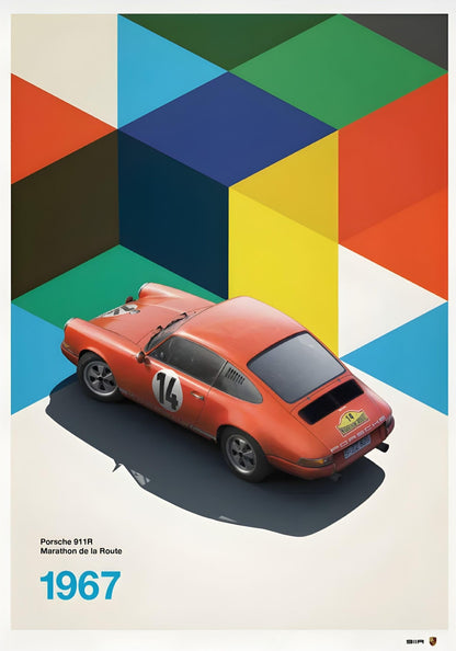 Porsche 911R | Marathon de la Route | Vintage-Rennen