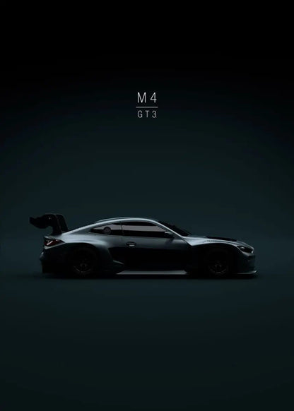 BMW M4 GT3 | Raceauto Illustratie