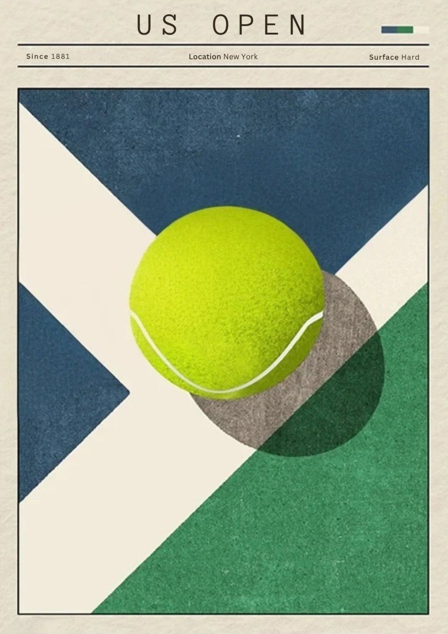 US Open | Abstracte Popkunst Tennis