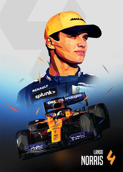 Lando Norris | F1 Helm Ontwerp