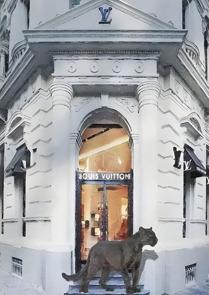 Louis Vuitton Panther | Pariser Modekunst