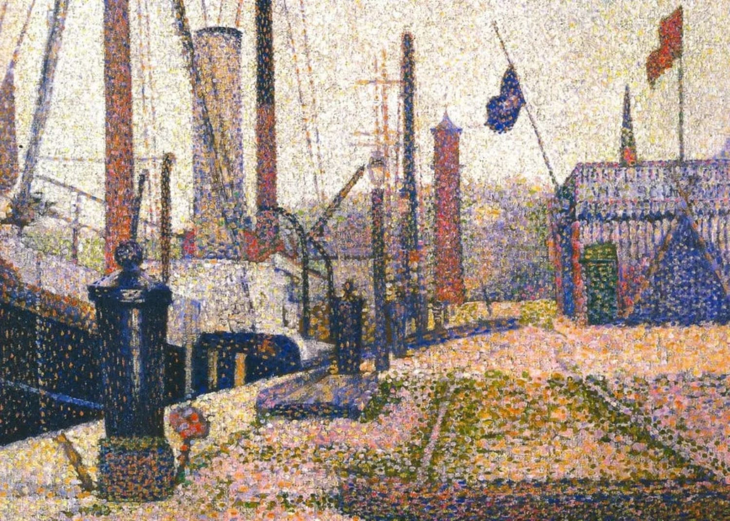 George Seurat | La Maria, Honfleur | Impressionistische Kunst