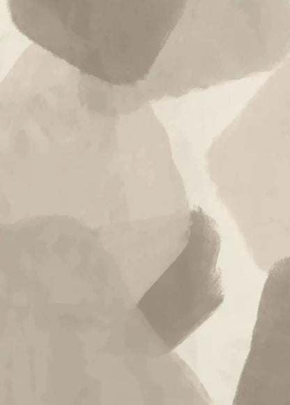 Abstract Minimalism Poster | Geometric Art Print | Modern Home Decor | Contemporary Wall Art | Aesthetic Design | Neutral Colors | Large Abstract Poster | Living Room & Office Decor