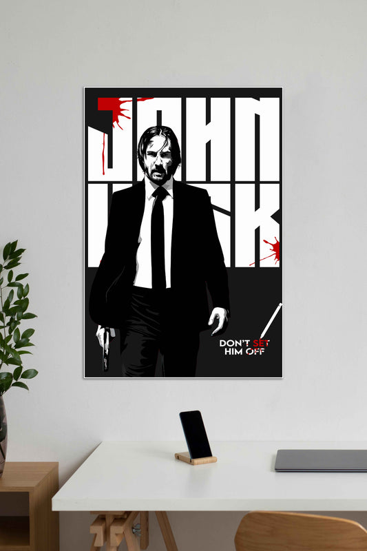 Ne le déclenchez pas x John Wick | JOHN WICK | Affiche du film