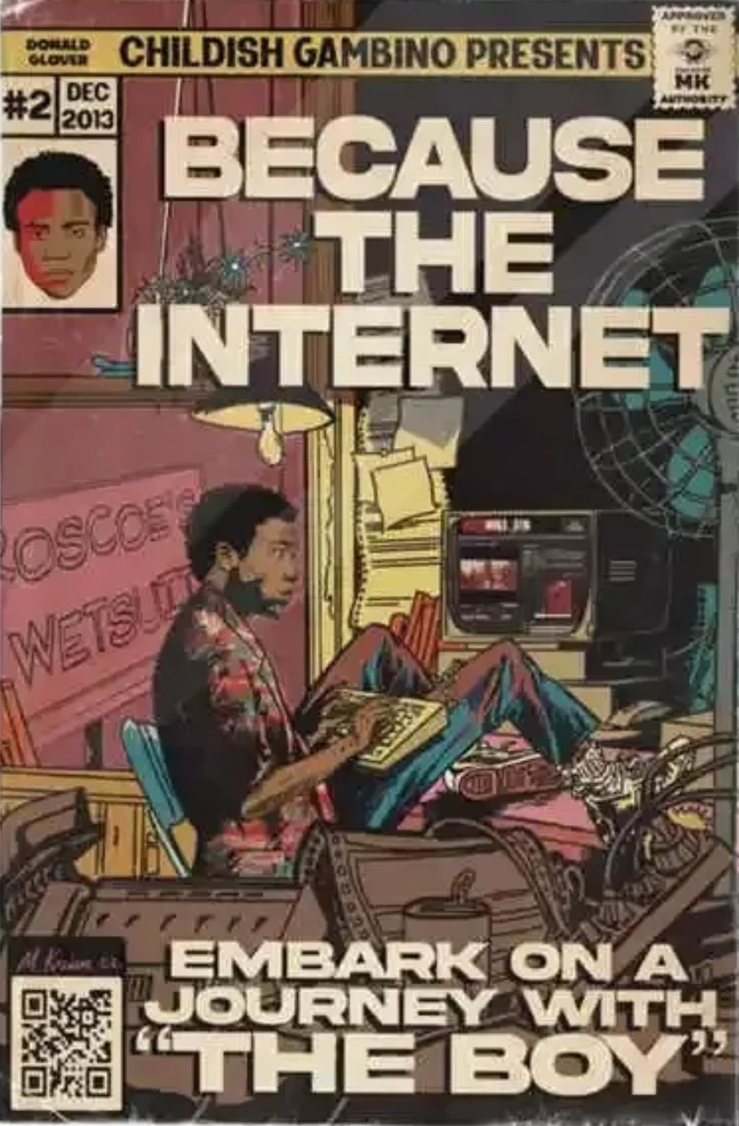 Childish Gambino | Because The Internet | Stripstijl