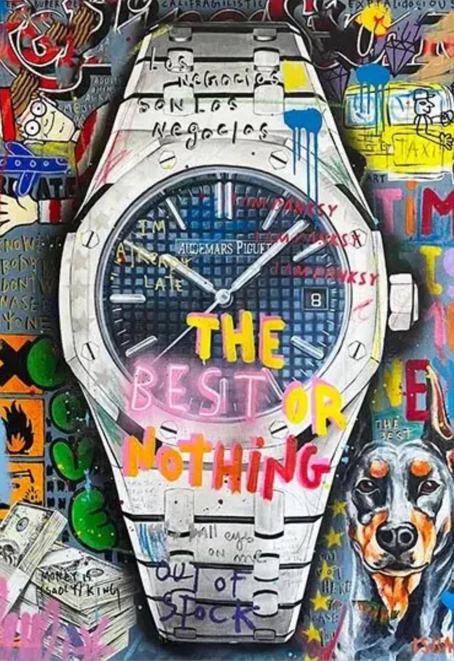 Graffiti Horloge | Audemars Piguet Royal Oak