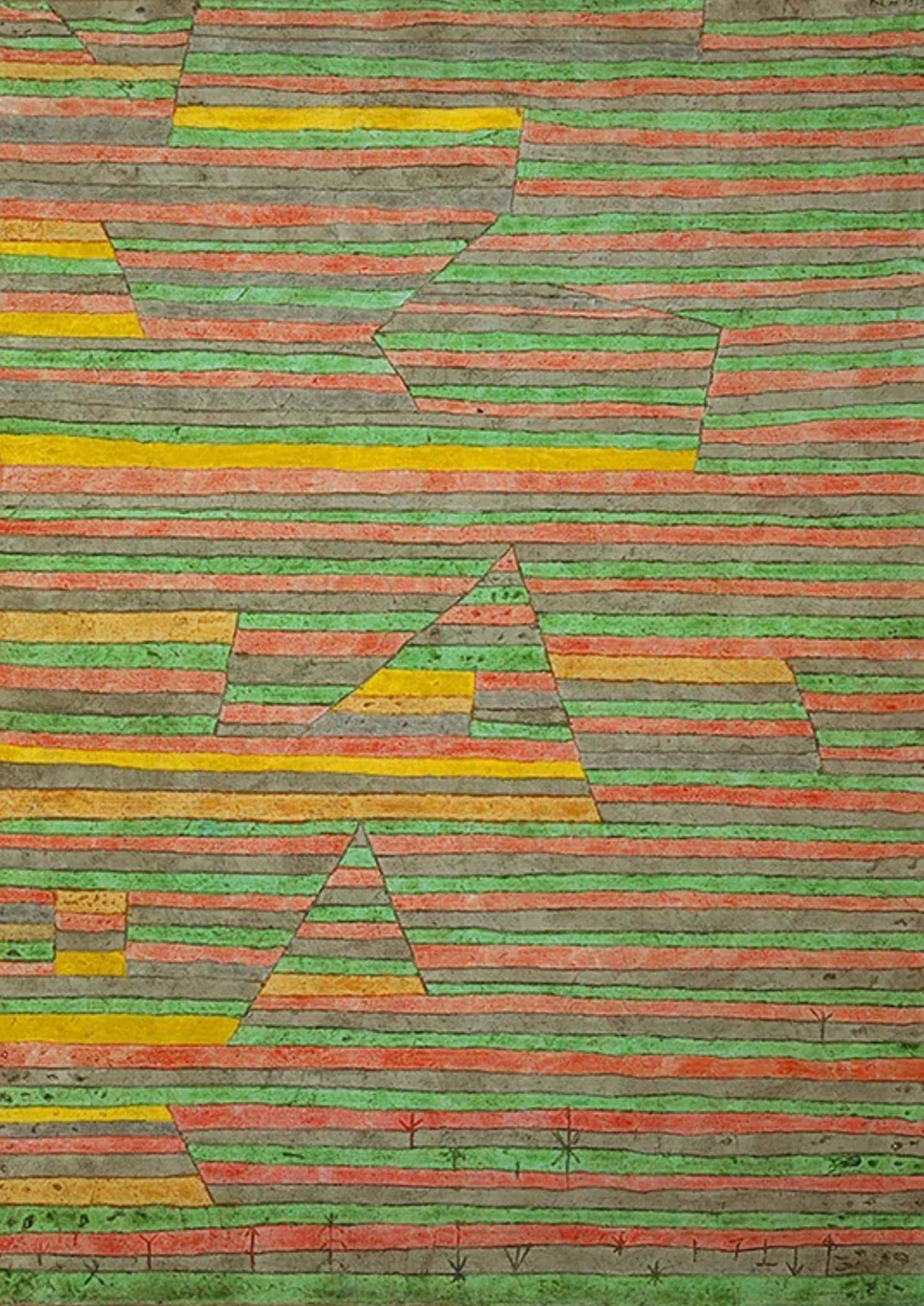 Paul Klee | Abstract Monuments | Colorful Contemporary Art