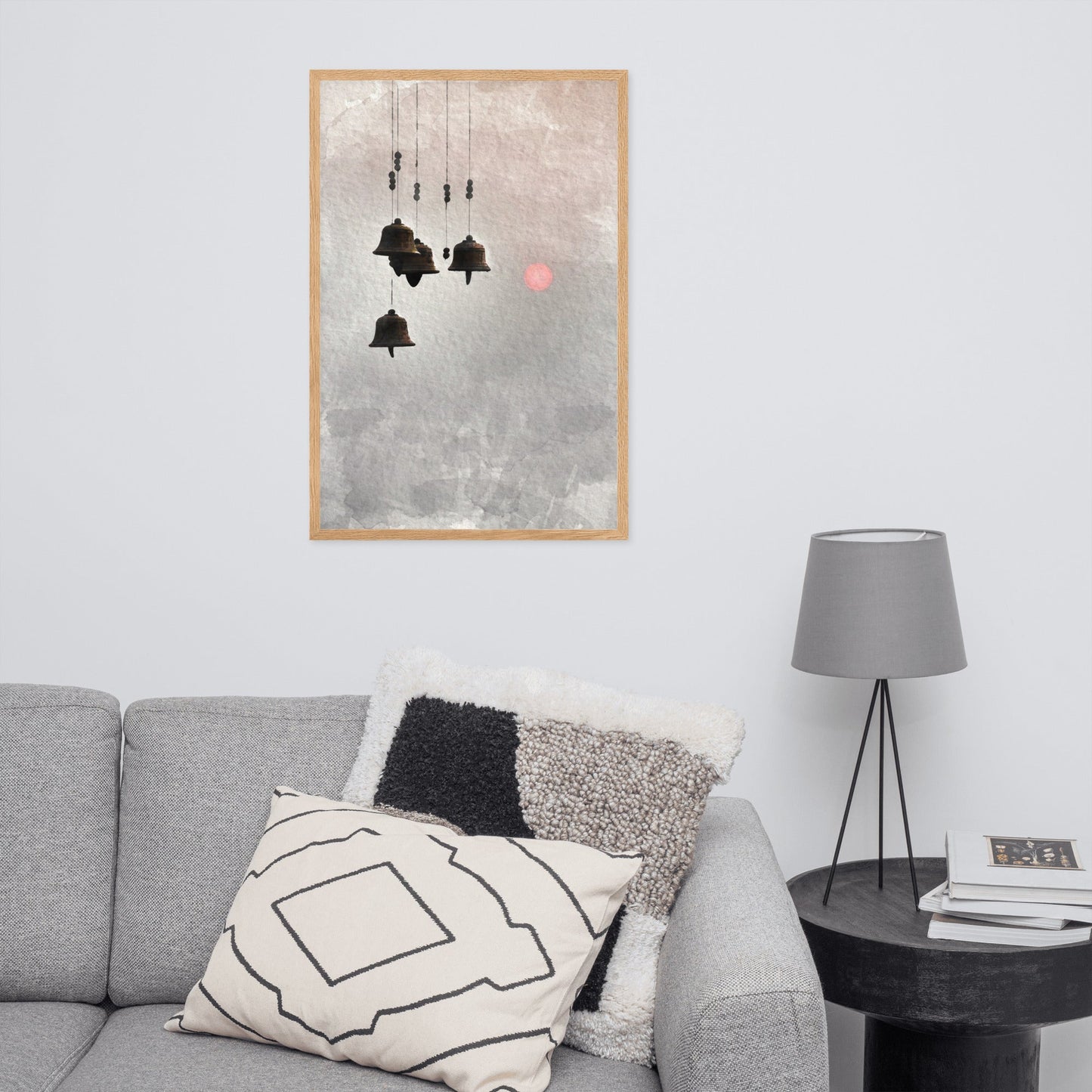 korean wind bells - poster