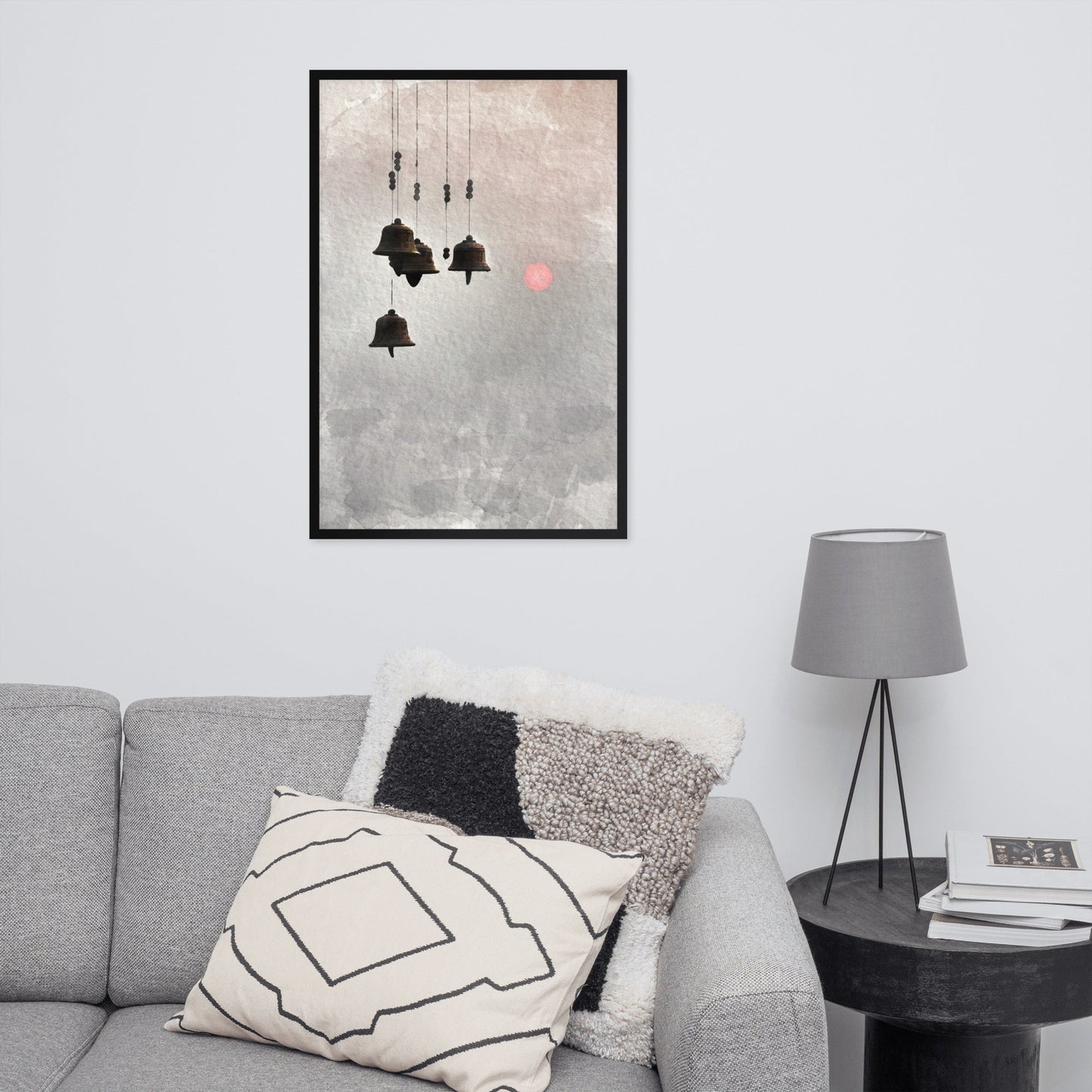 korean wind bells - poster