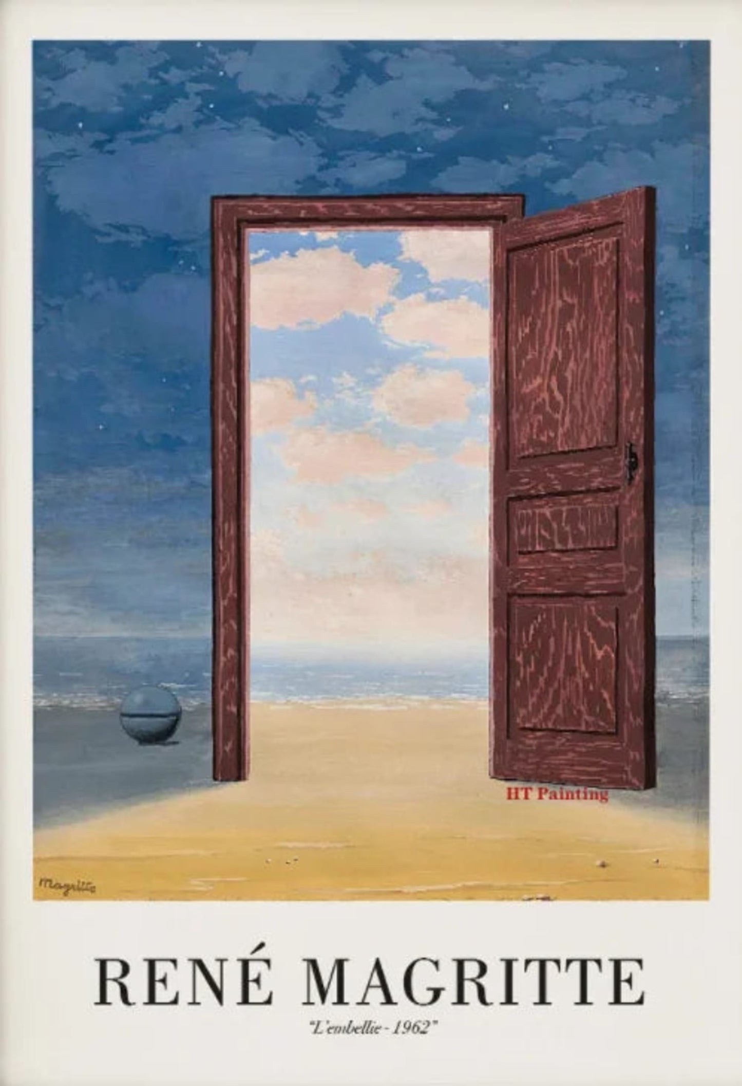 René Magritte | L'Embellie | Surrealistische Vintage Kunst