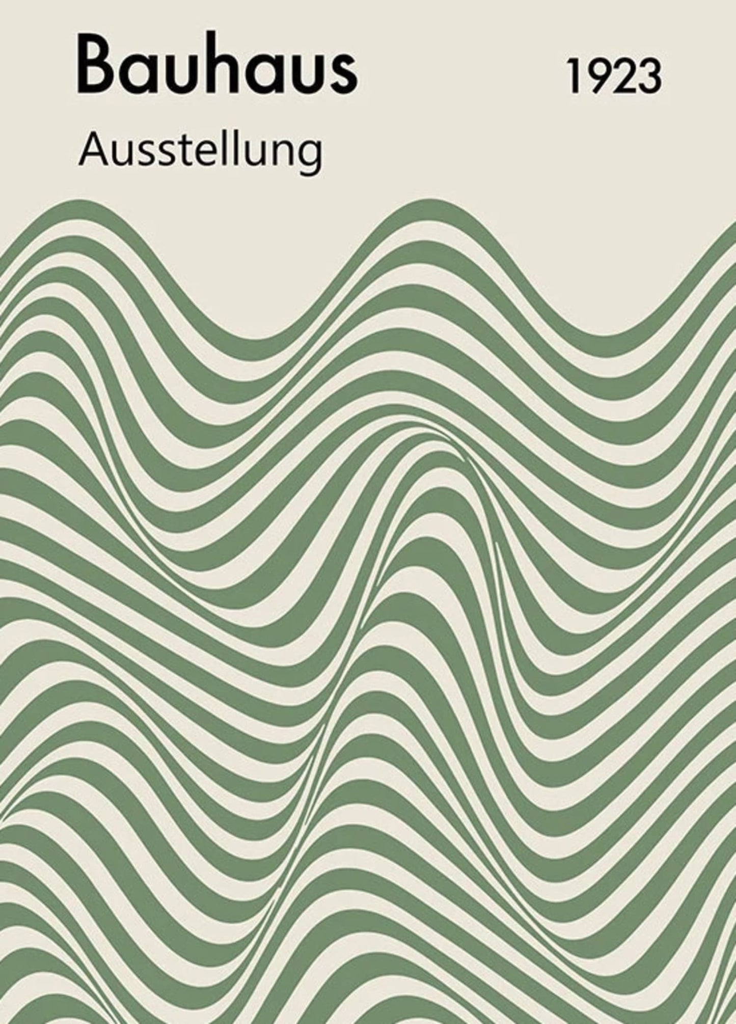 Bauhaus Tentoonstelling 1923 | Art Deco | Vintage Minimalistisch
