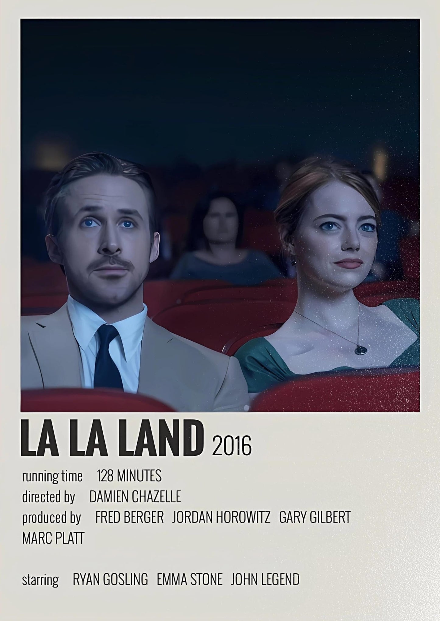 La La Land | Ryan Gosling | Film Poster