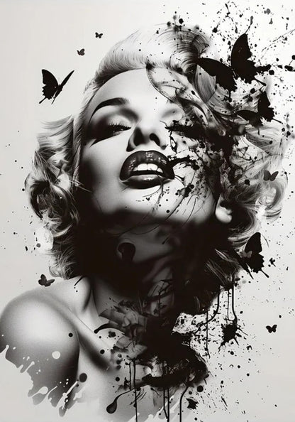Marilyn Monroe | Levendige Vlinder Icon