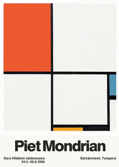 Piet Mondrian | Komposition Nr. III | Abstraktes geometrisches Design