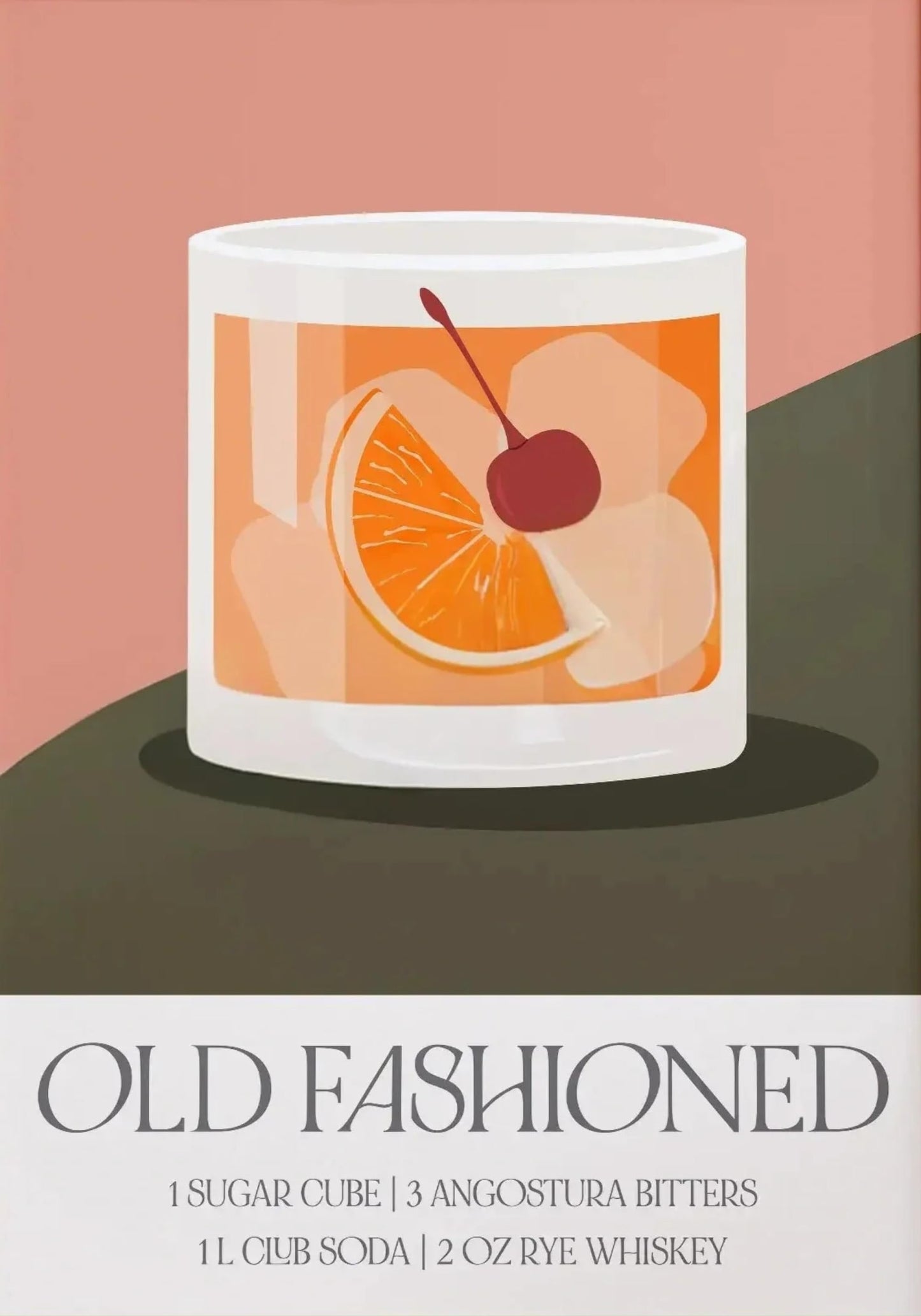 Old Fashioned Recept | Vintage Bar Decor