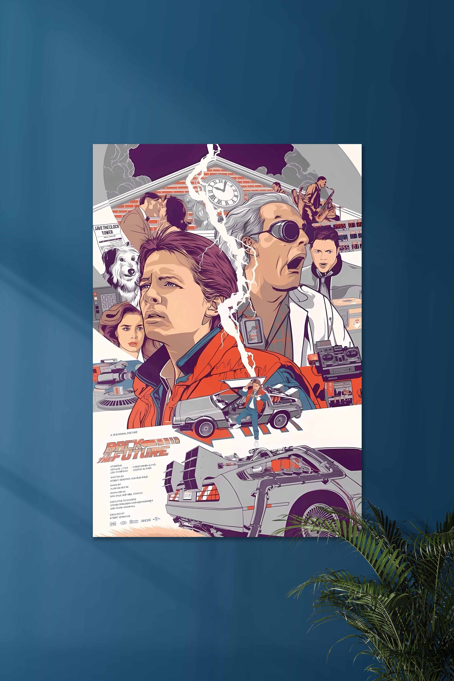 Retour vers le futur | Sauver la tour de l'horloge | AFFICHES DE FILMS