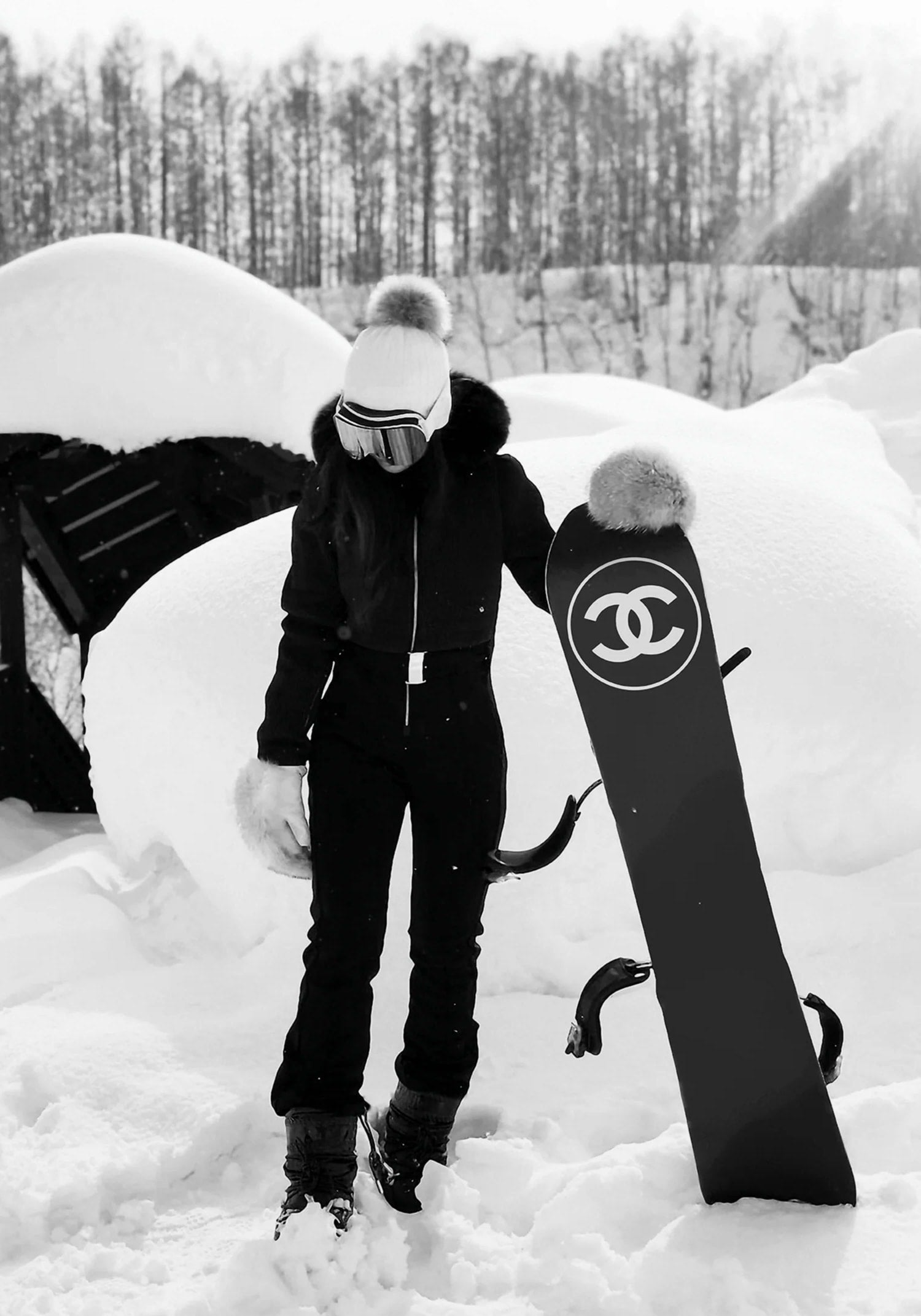 CHANEL SNOWBOARDING STYLE – Wall Of Art Studio
