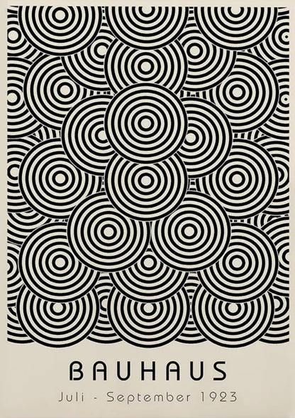 Dynamischer Fokus | Hommage an das Bauhaus 1923 | Moderne Kunst