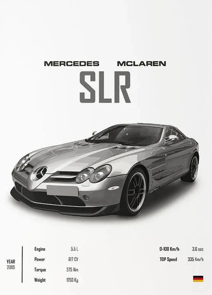 Mercedes SLR | Kunst van Ingenieursuitmuntendheid