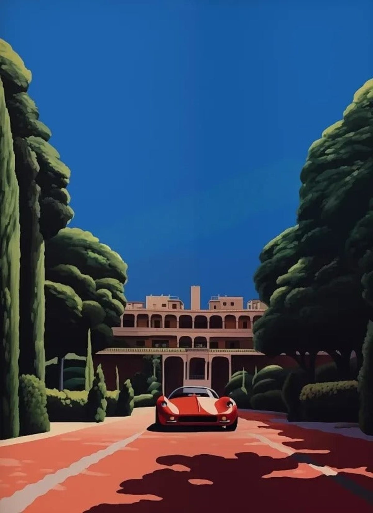 Hiroshi Nagai | Vaporwave Tropical Beach City