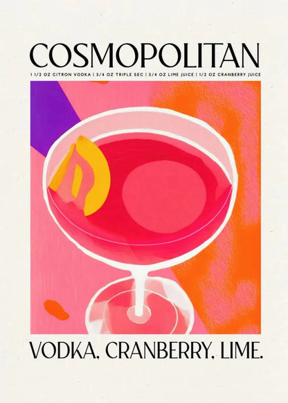 Wodka Cranberry Lime | Moderne Cocktailkunst