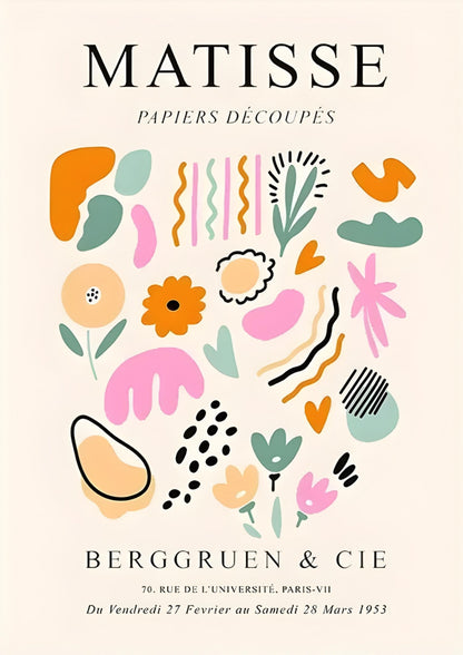 Henry Matisse | Berggruen & Co. Tentoonstelling | Cut-Outs