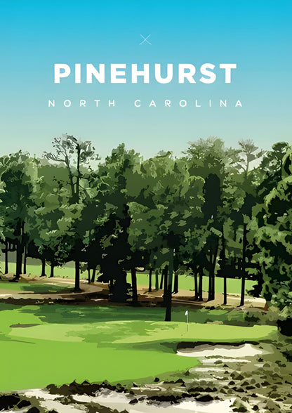 Pinehurst Golfbaan | Eerbetoon aan North Carolina