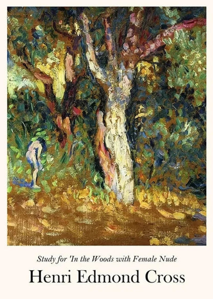 Henri Edmond Cross | Im Wald | Naturszene