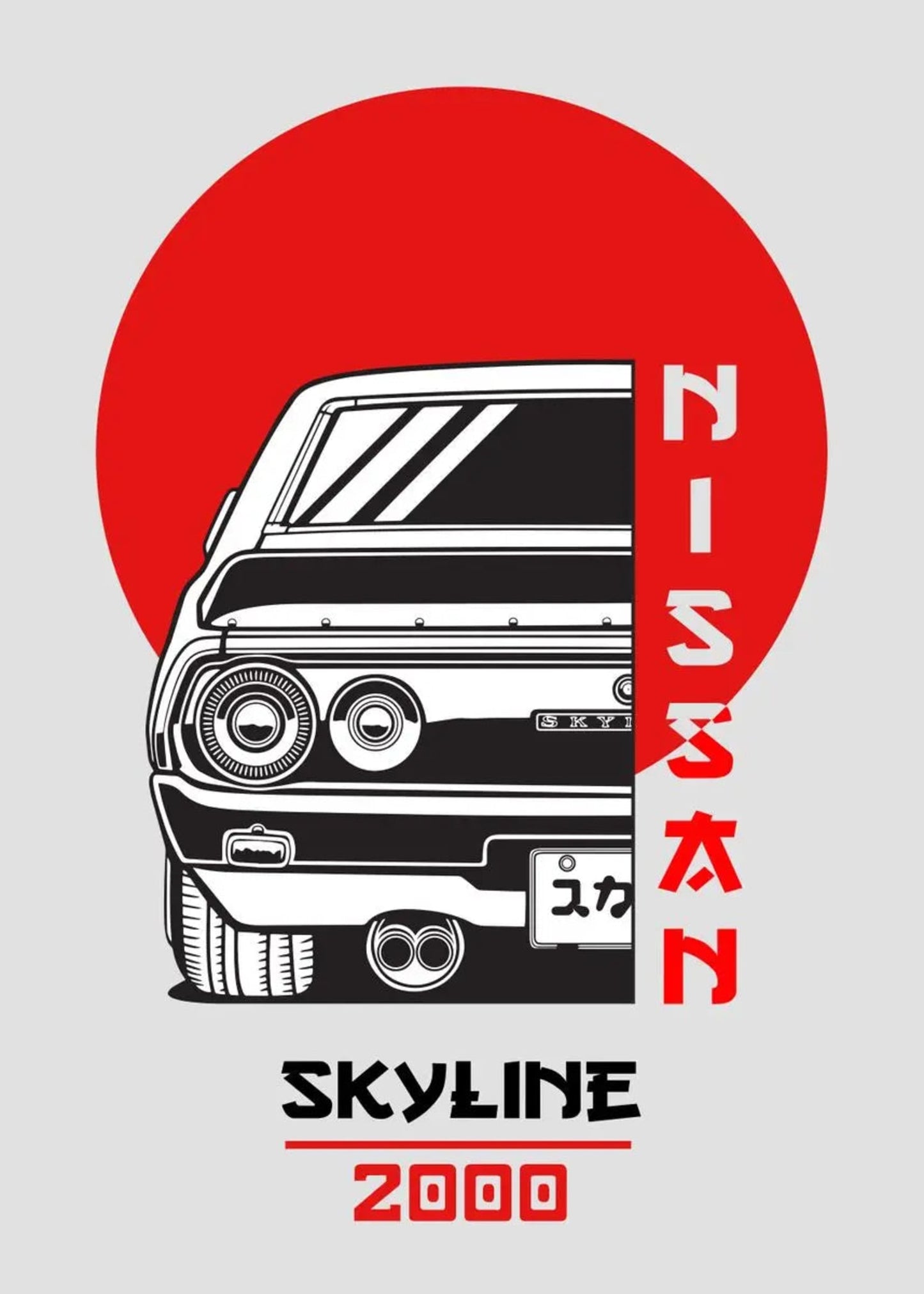 Skyline 2000 | Vintage Japanse Auto