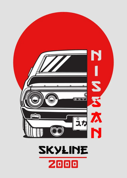 Skyline 2000 | Vintage Japanse Auto