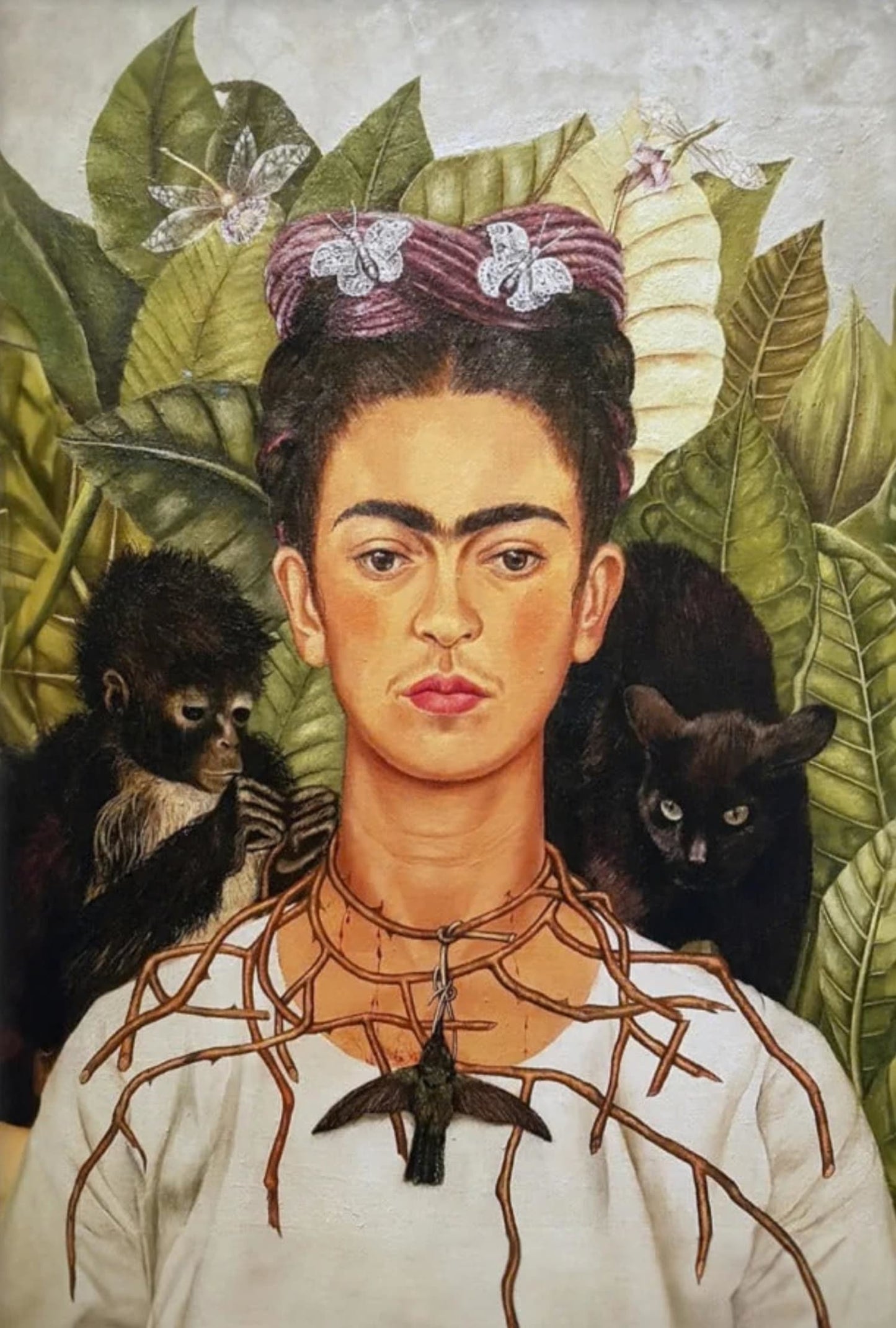 Frida Kahlo | Doornketting & Kolibrie