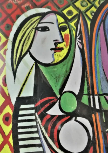 Abstraktes Vintage-Picasso | Klassisches Anime