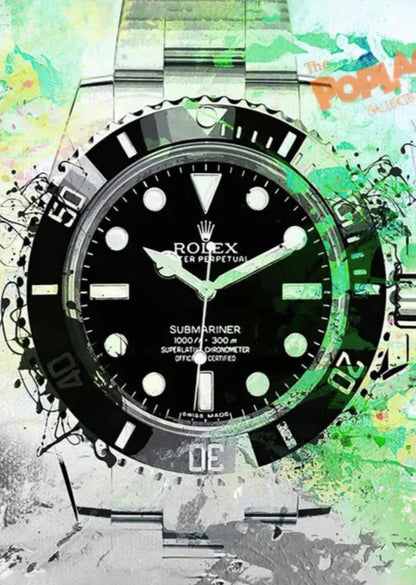 Rolex Submariner Pop Art | Kleurrijke Horloge