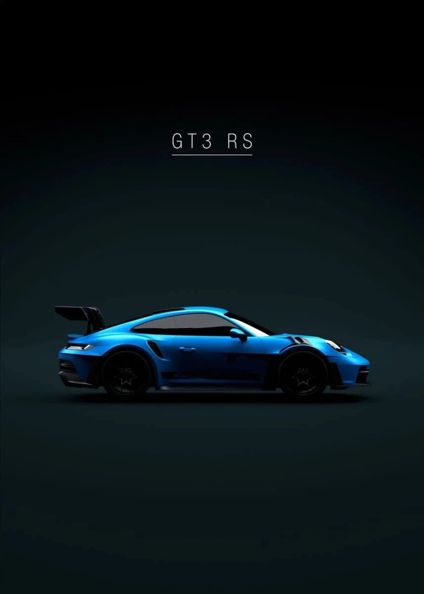 Porsche GT3 RS | Iconische Blauwe Sportauto
