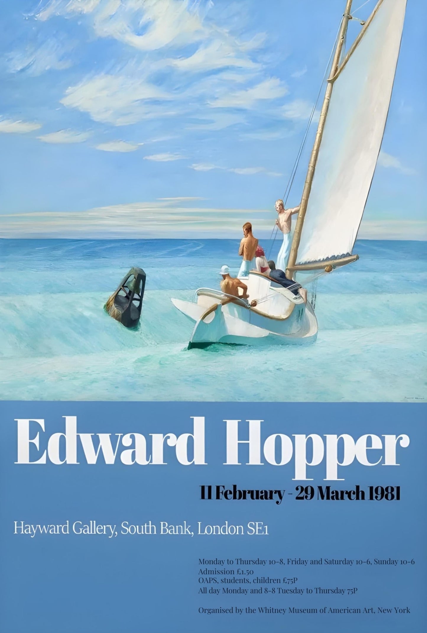 Edward Hopper | Ground Swell | Vintage Kunstwerk