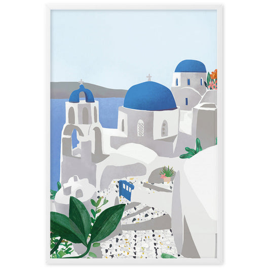 Poster - Santorini