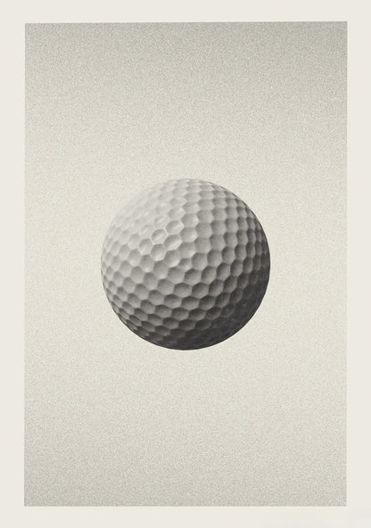 Golf Ball Poster | Celebrating Iconic Golf Legends | Dynamic Artwork of Skill, Passion, and Legacy
