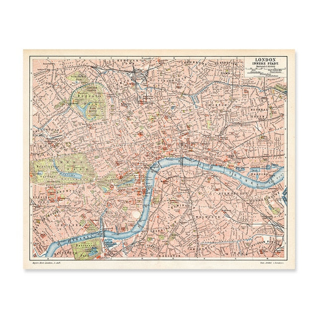 Vintage City Maps