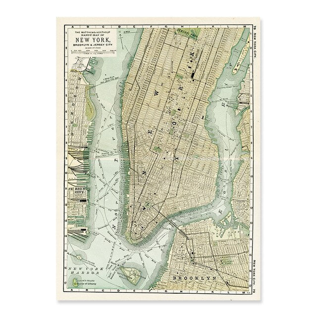 Vintage City Maps