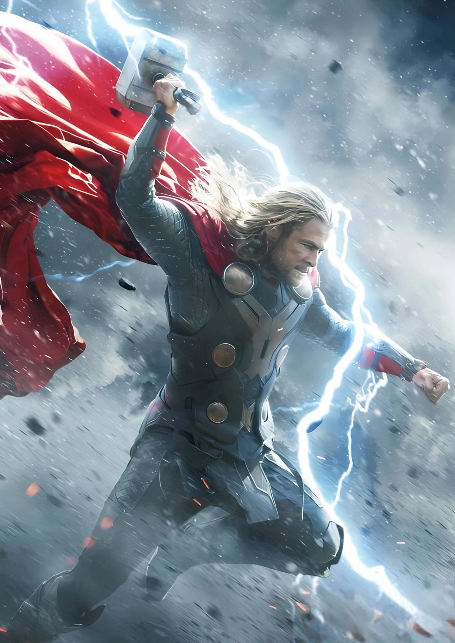 Thor Lightning | MCU Film Poster