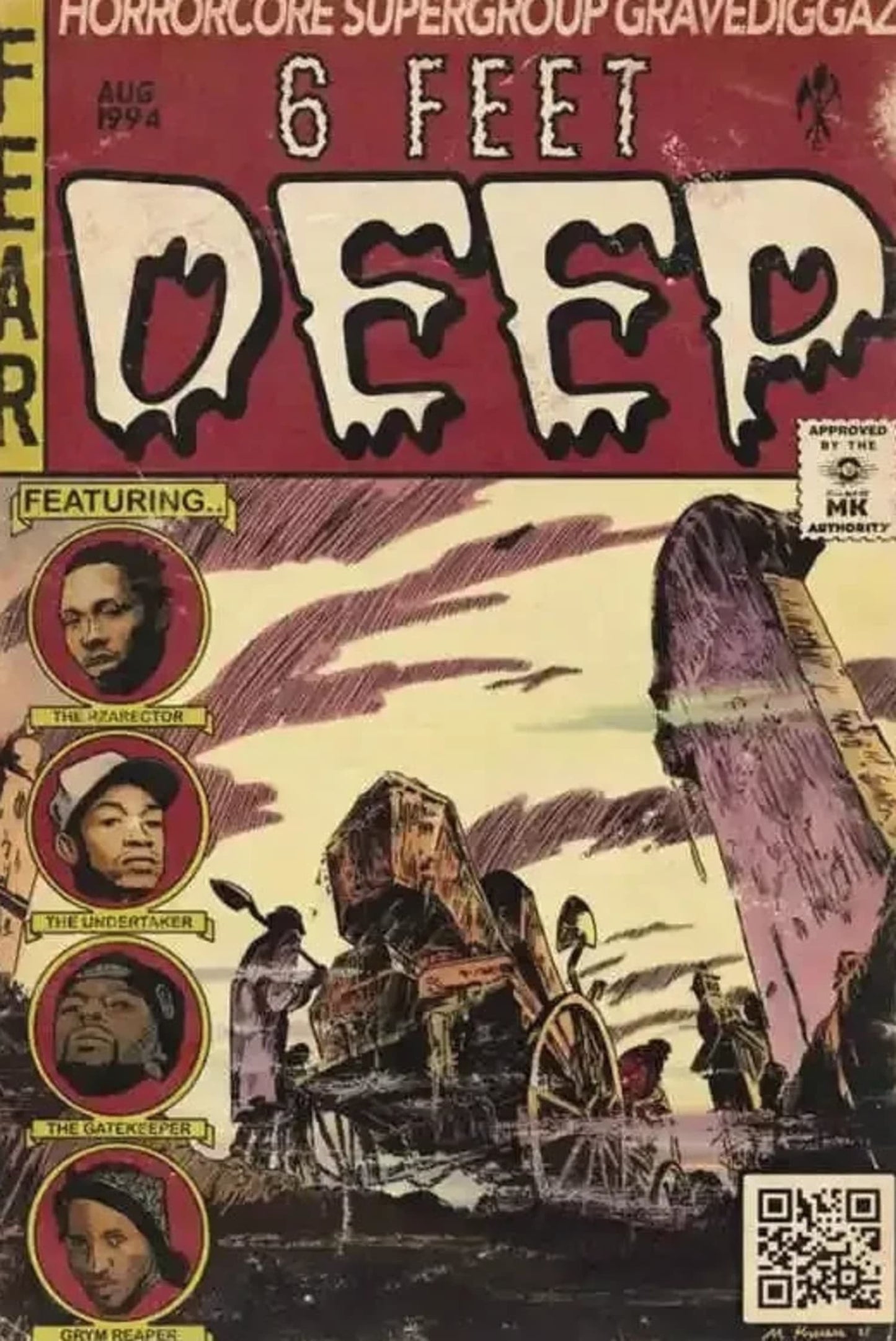 Gravediggaz | 6 Feet Deep Comic