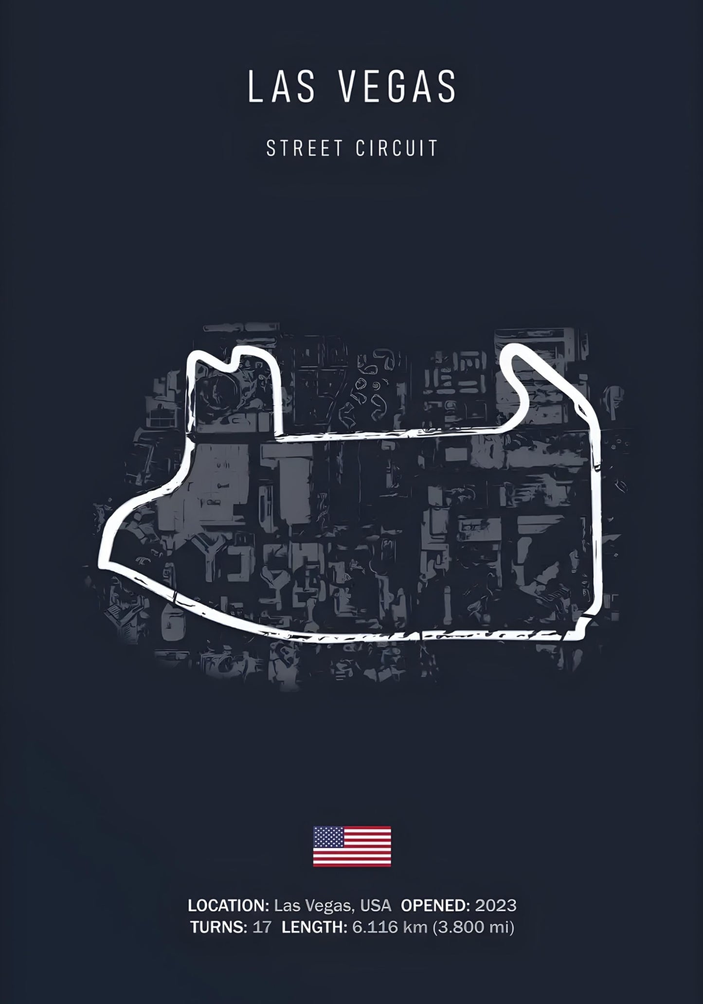 Las Vegas F1 | Circuit Indeling