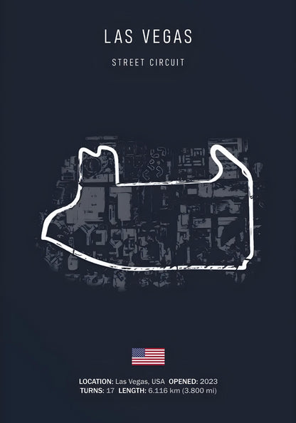 Las Vegas F1 | Circuit Indeling