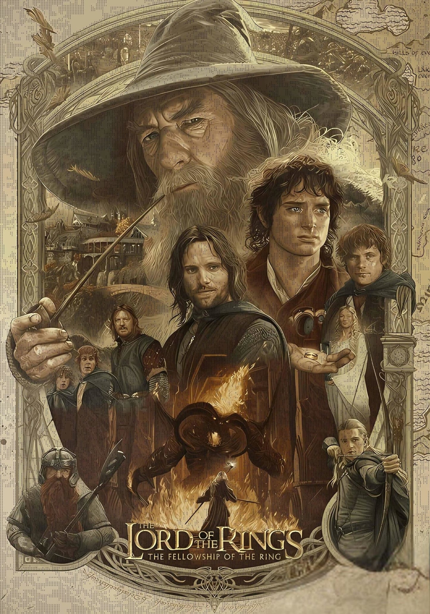 The Fellowship of the Ring | Film Poster
