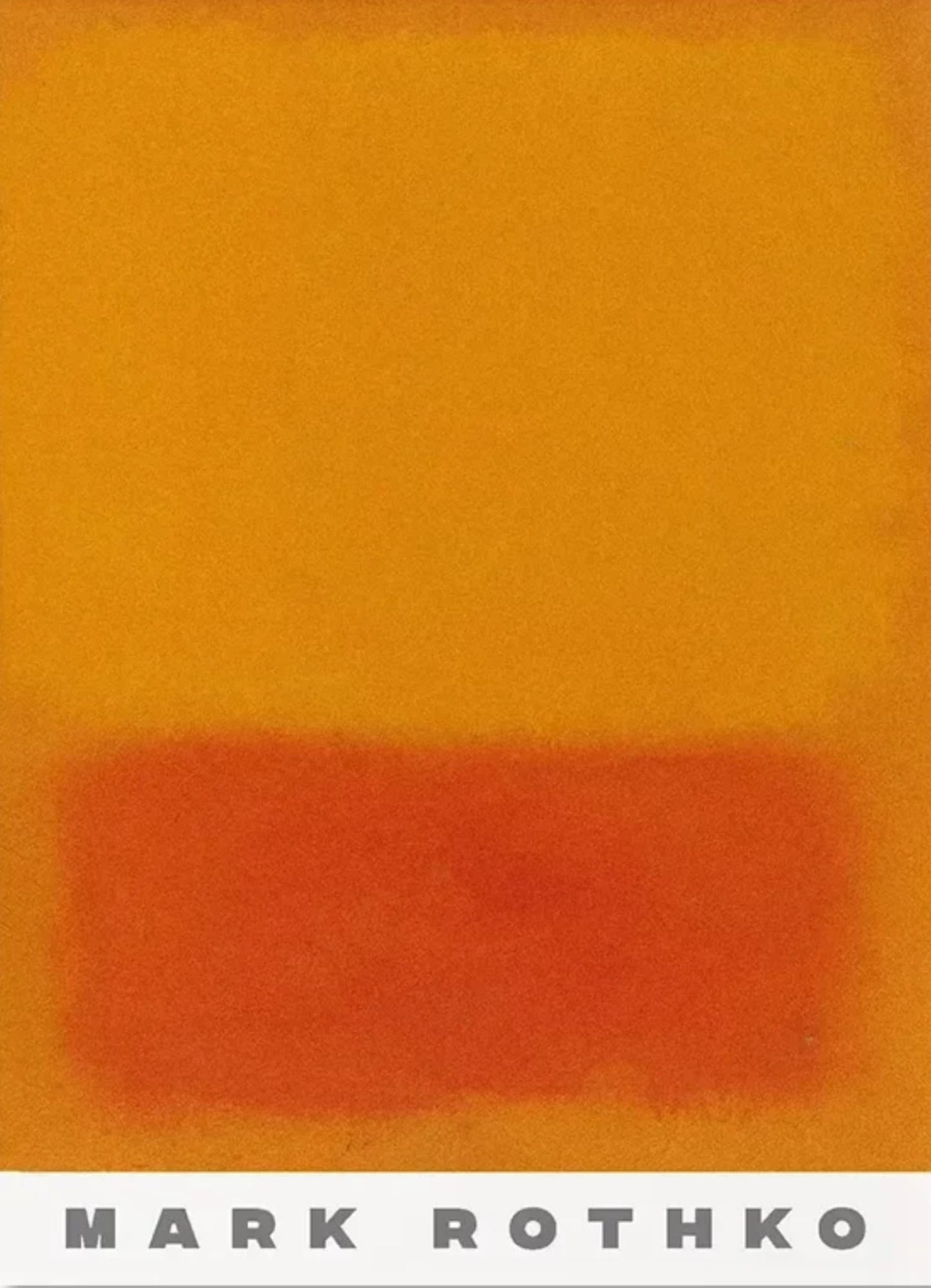 Mark Rothko | Untitled 1968 | Vibrant Abstract Color Blocks